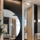Semicircle Full Lenght Decoration Mirror