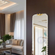 Full-Length Artistic Beaded Vanity Mirror 