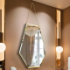 Artistic Silver Frame Vanity Mirror