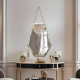 Artistic Silver Frame Vanity Mirror