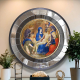 Renaissance Art Round Mirror