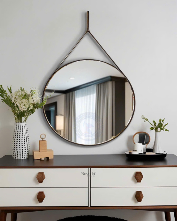 Artistic Round Wall Decoration Mirror NAV 909C