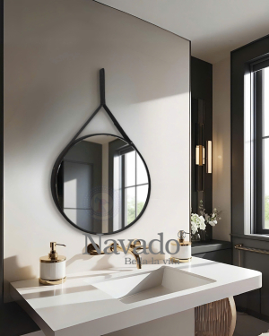 Artistic Round Wall Decoration Mirror NAV 909D