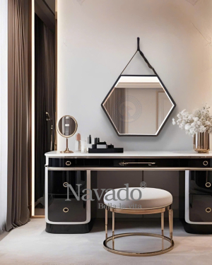 Hexagonal Hanging Wall Mirror NAV 905A