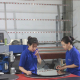 Hexagonal Hanging Wall Mirror NAV 905B