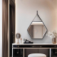 Hexagonal Hanging Wall Mirror NAV 905A