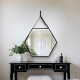 Hexagonal Hanging Wall Mirror NAV 905C