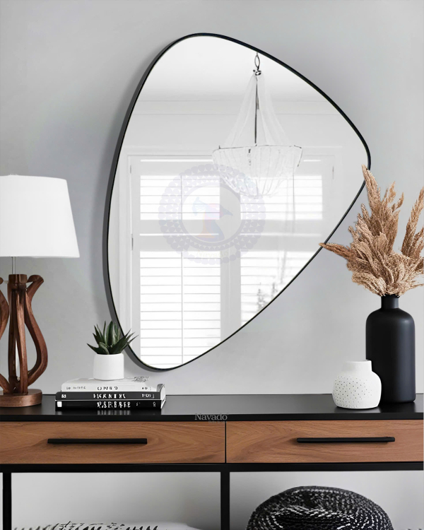 Asymmetrical Modern Wall Mirror