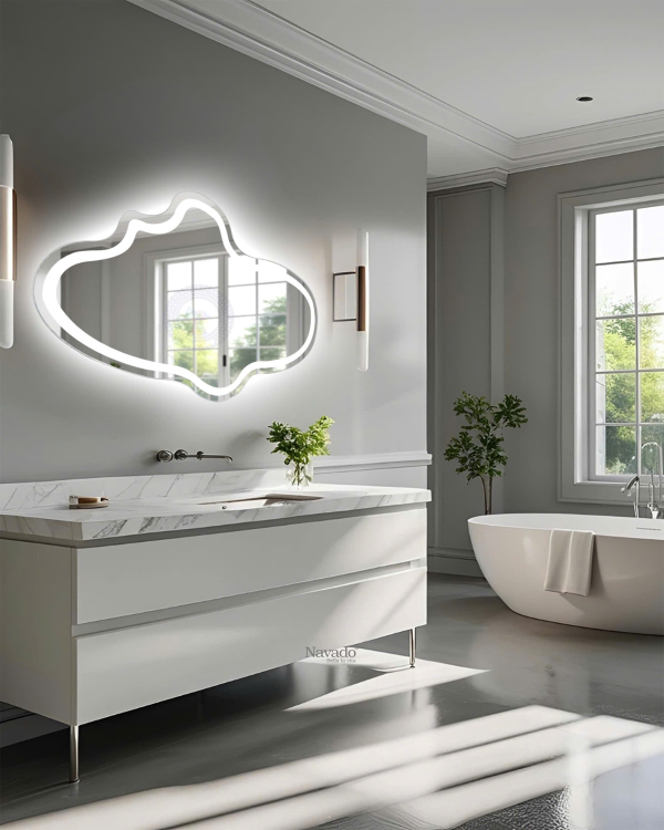 Baroque Cloud LED Mirror