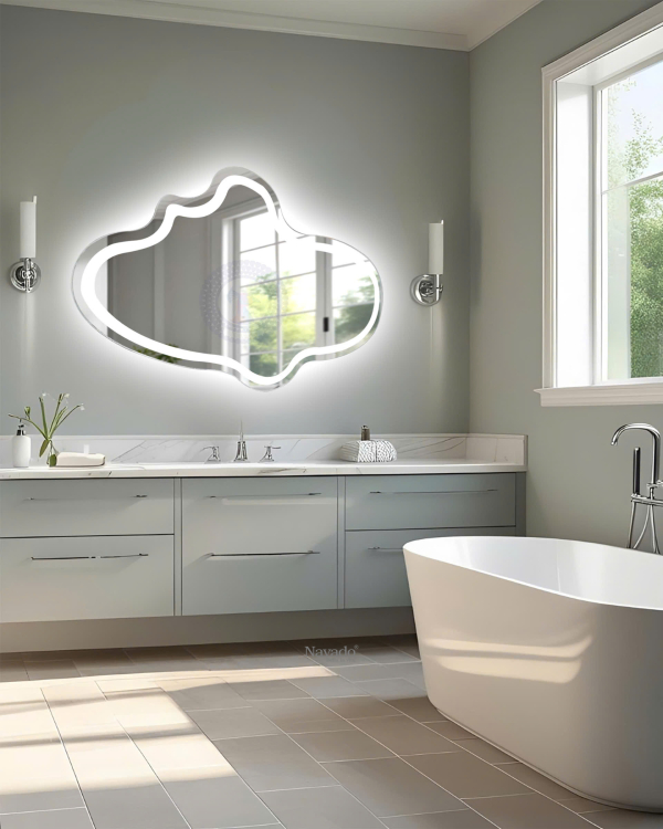Baroque Cloud LED Mirror