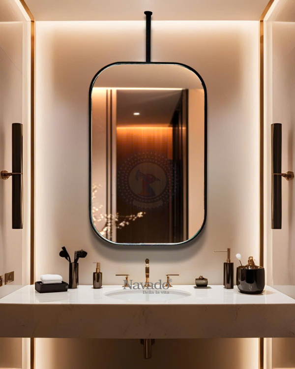 Hanging Capsule Mirror