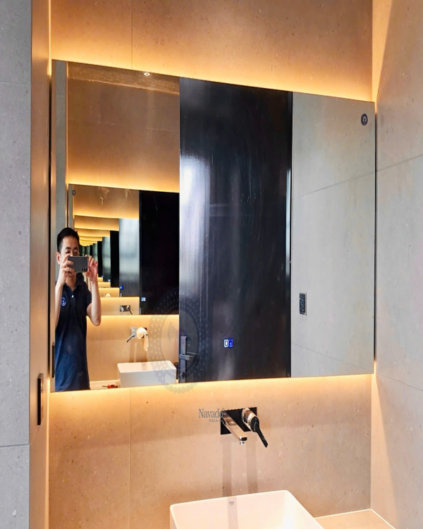 Smart LED Bathroom Mirror