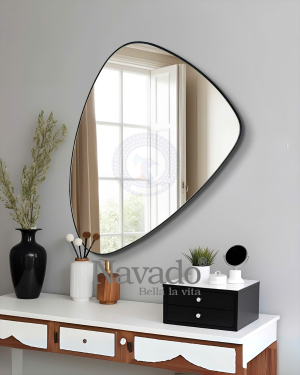 Asymmetrical Modern Wall Mirror