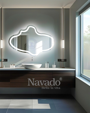 Baroque Cloud LED Mirror