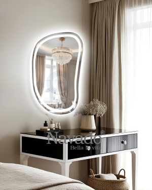 Illuminated Organic LED Mirror