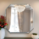 Artistic Beveled Octagon Mirror