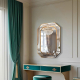 Artistic Octagon Backlit Mirror