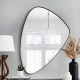Asymmetrical Modern Wall Mirror