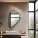 Asymmetrical Modern Wall Mirror