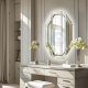 Aurum Octagonal Mirror