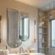 Dual Curve Vanity Mirror