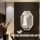 Geometric Luxury LED Mirror