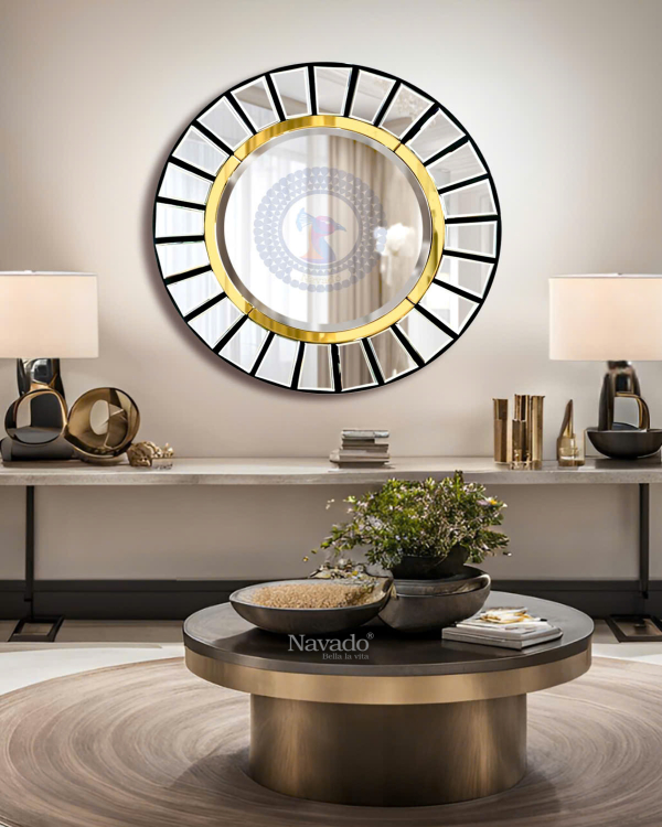Artistic Golden Frame Mirror Edgar NAV 2150D