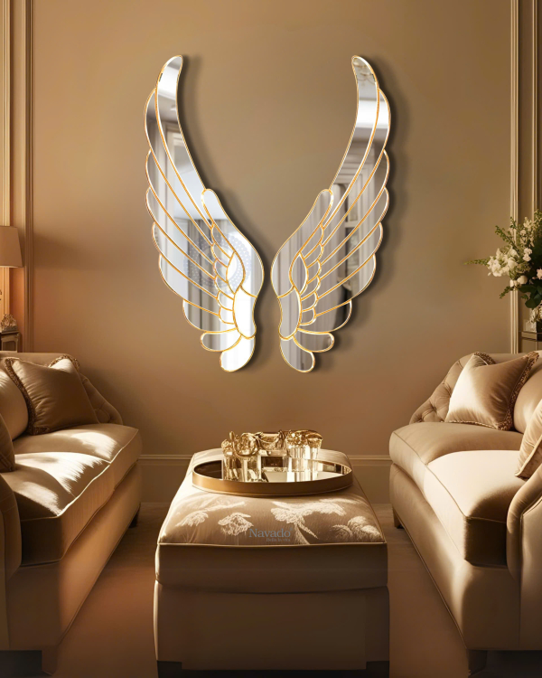 Wing-Shaped Vanity Mirror NAV 2119-NT 