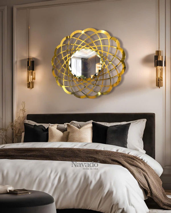 Artistic Bloom Interior Decoration Mirror