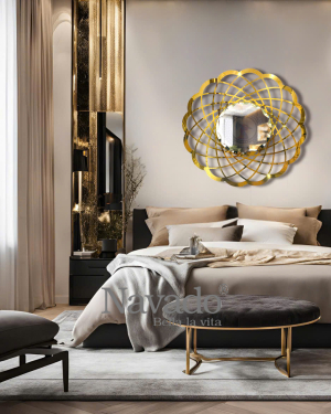 Artistic Bloom Interior Decoration Mirror