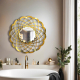 Artistic Bloom Bathroom Mirror