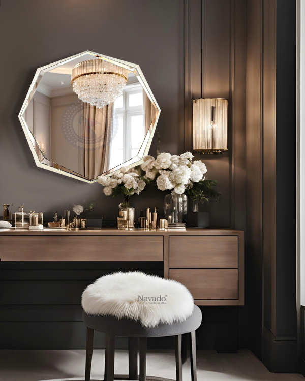 Artistic Octagon Vanity Mirror Mulini NAV 2108