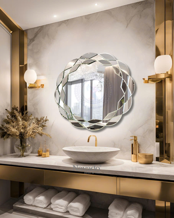 Artistic Circle Bathroom Mirror Elisa NAV 2019