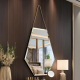 Artistic Silver Frame Decoration Mirror