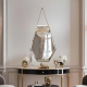 Artistic Silver Frame Decoration Mirror