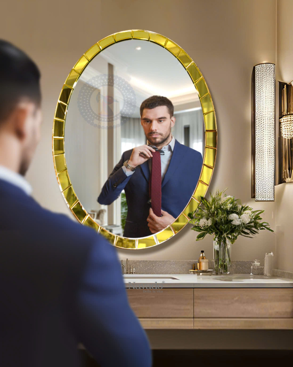 Artistic Oval Mirror Rossi NAV 2125