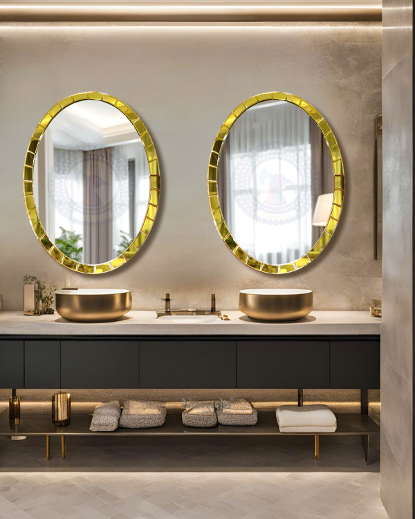 Artistic Oval Mirror Rossi NAV 2125