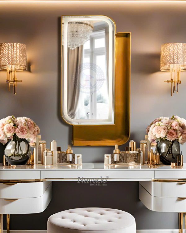 Led Rectangle Bathroom Mirror Luxor NAV 2123