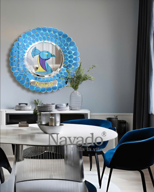 Artistic Peacock Mirror NAV 2042