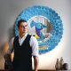 Artistic Peacock Vanity Mirror NAV 2042