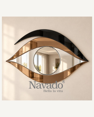 Bronze Eye Decorative Mirror