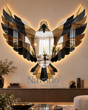 Eagle Wing Decorative Mirror