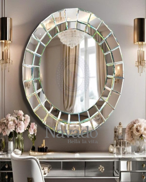 Milano Round Vanity Mirror