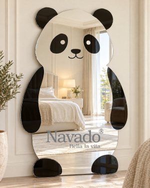 Panda Full-Length Decorative Mirror