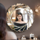 Angular Sunburst Vanity Mirror