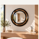 Black Bronze Ring Vanity Mirror