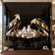 Eagle Family Mirror Art