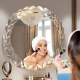 Leaf Wreath Vanity Mirror