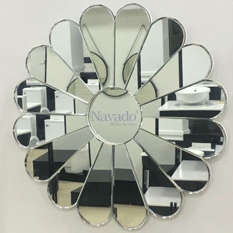 Vila-art-flower-mirror