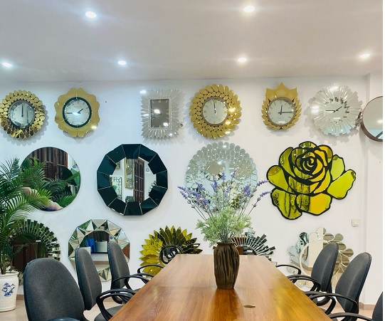 decorative living room wall mirrors,